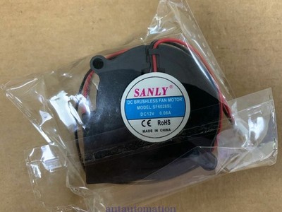 1 PCS SANLY Fan SF6028SL DC 12V 0.06A 60 * 60 * 28mm 2 Pin
