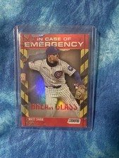 2025 Topps Stadium Club - In Case of Emergency Matt Shaw #ICE-22 (RC)