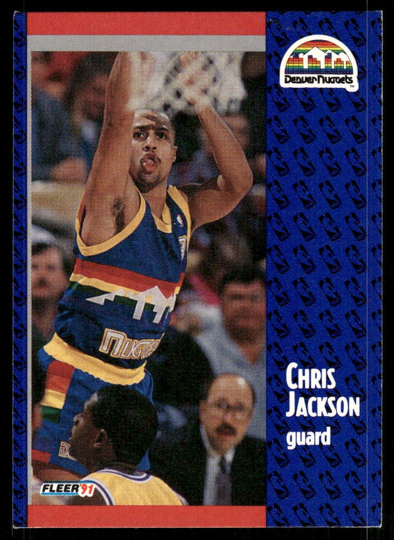 1991-92 Fleer #49 Chris Jackson