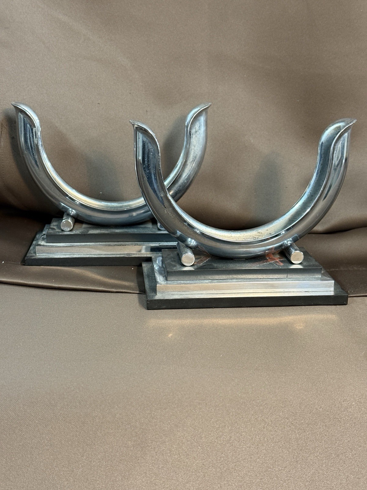VINTAGE "DOLE VALVE CO." "U" SHAPED MID-CENTURY / ART DECO C