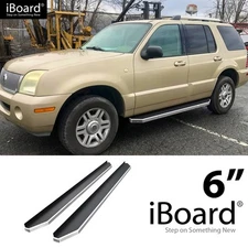 APS Running Board Polished 6" Fit Ford Explorer 4-Door 02-05