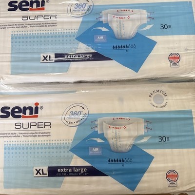 super seni extra large 2x30stück Neu