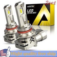 4X AUXITO HB3 9005 LED Headlight bulb High Low Canbus 60W 48000LM 6500K White