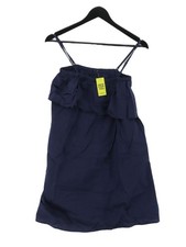 Uniqlo Tank Midi Dress S in Blue