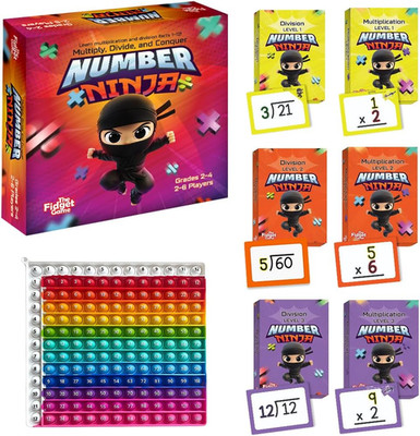 Number Ninja   Multiplication & Division Game for Grades 2 4 | Fun Learning Acti