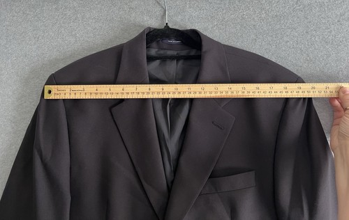 Ralph Lauren Blazer Men 42 R Navy Blue Classic Canada Union Made Sport Coat LRL - Picture 16 of 22