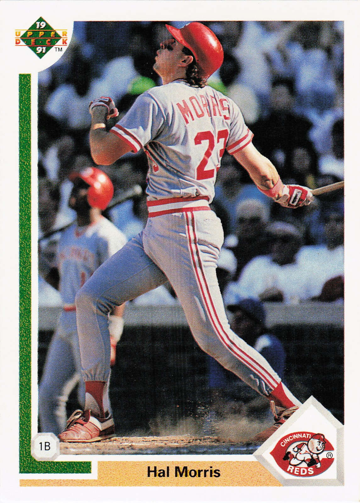 Upper Deck 1991 Upper Deck #351 Hal Morris Near Mint or Better