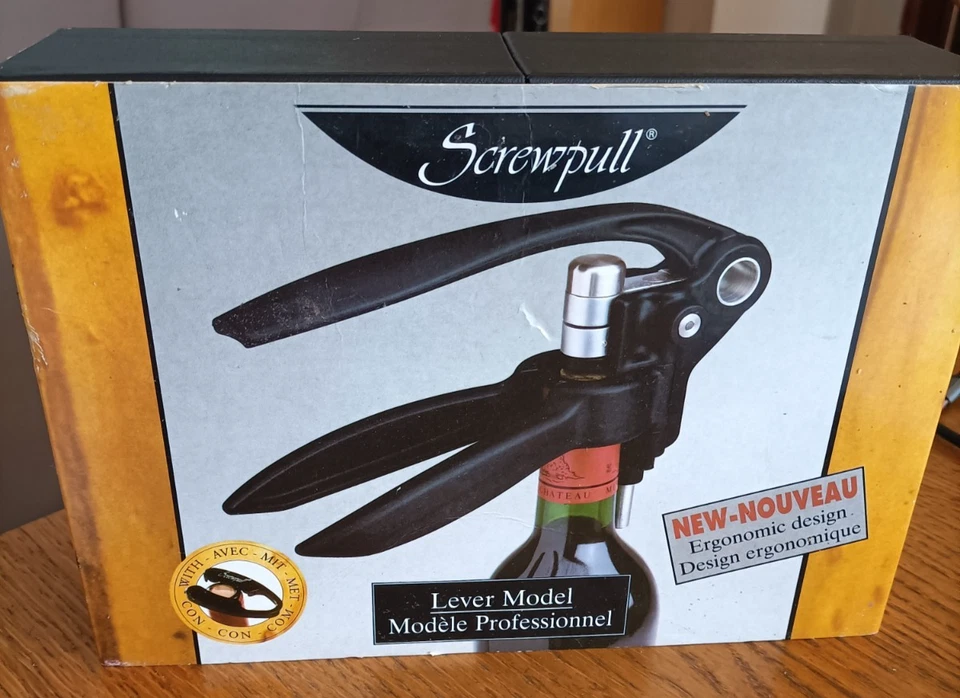 Screwpull Professional Corkscrew Wine Bottle Opener - Image 4 of 4