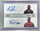 Ivan Johnson Royce White 2012 National Treasures #92 11 vs. 12 Auto /99