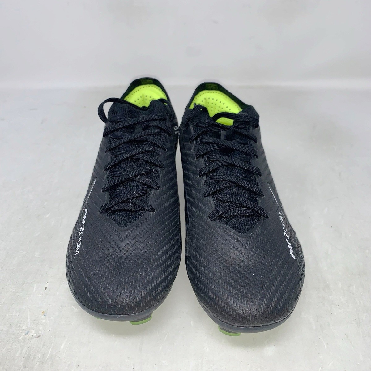 Nike Zoom Vapor 15 Elite FG Volt Black Soccer Cleats, Size  display picture 2