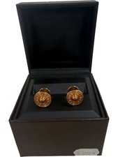 Dunhill Gold Cufflinks in Presentation Box Men's Fashion - Z#9006