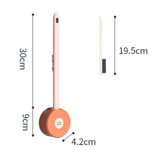 Efficient Cleaning Tool for Hard to reach Corners Silicone Toilet Brush - Picture 5 of 28
