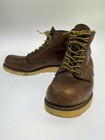 Red Wing Clapton Irish Setter Work Boots Brown Leather Lace Up Size 9.5 Men Auth