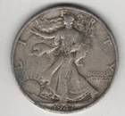 1947 D WALKING LIBERTY HALF DOLLAR 90% SILVER DENVER MINT 50¢ UNITED STATES USA