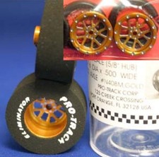Pro Track Bull Dog Gold 1 3/16 x .500 Rear an...