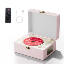 Yintiny Time Music Box CD Player with Speakers; Bluetooth Transmitter;...