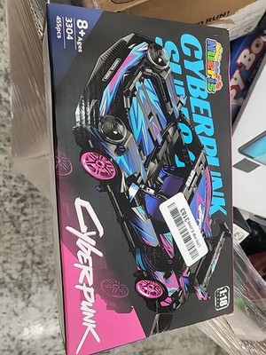 Nueris 1:18 Technic Super Sports Cars Model Sets - 455 PCS Cyberpunk MOC Buil