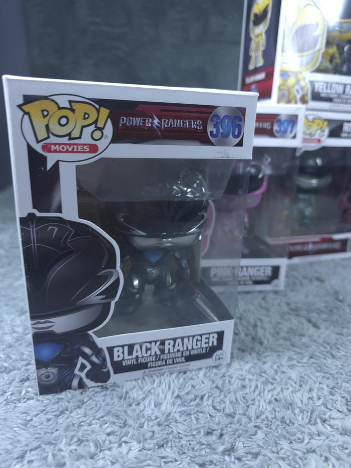 Funko Pop Power Rangers Black Pink Yellow Blue Red Rita Repulsa Zordon Lot - Image 2 of 4
