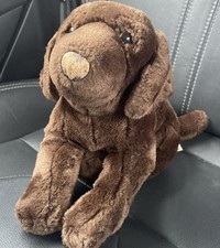 Rare Vintage Toys R Us 16 Animal Alley Brown Labrador Lab Dog Large Plush 2000