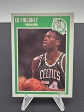 1989-90 Fleer Basketball Ed Pinckney #13 Boston Celtics NBA