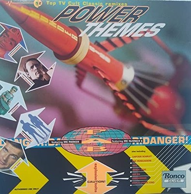 Power Themes '90 - Top TV Cult Classic remixes - Various CD GCVG The Cheap Fast