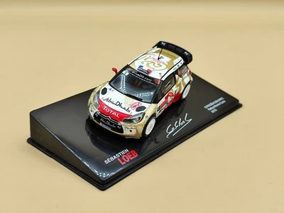 1/43 Citroën DS3 WRC #4 Rallye Monte Carlo 2015 Loeb IXO Altaya - Photo 1/3
