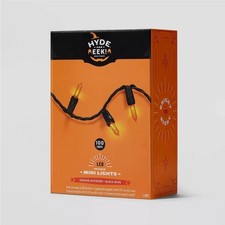 100Ct LED Smooth Halloween Mini String Lights Orange Hyde and EEK Boutique  b4