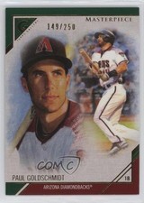 2017 Topps Gallery Masterpieces Green 149/250 Paul Goldschmidt #MP-28 fo7