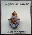 British WW2 RAF Royal Air Force Regimental Lapel Pin Badge Unissued
