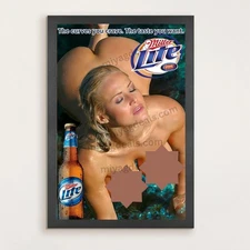 Coors Banquet  Beer 16x24 Pamela Anderson Vintage Retro 80s Style Bar Pub Decor