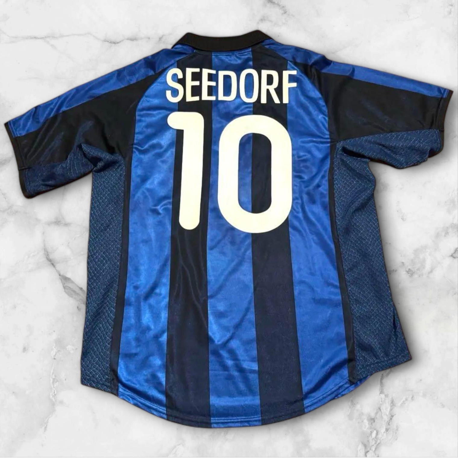 Vintage Nike Inter Milan 01-02 Home Jersey Size M Seedorf No. 10