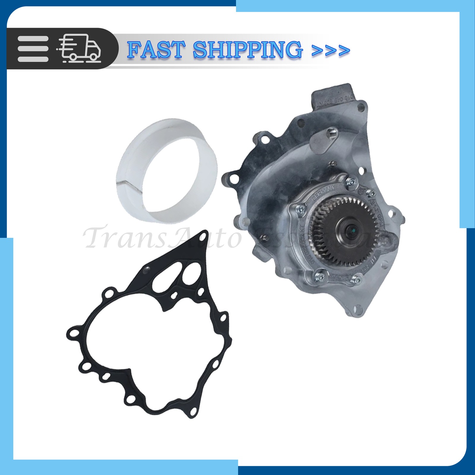 Engine Water Pump Fits Audi A8 S8 RS7 RSQ8 Cayenne Panamera Urus Bentley 4.0T