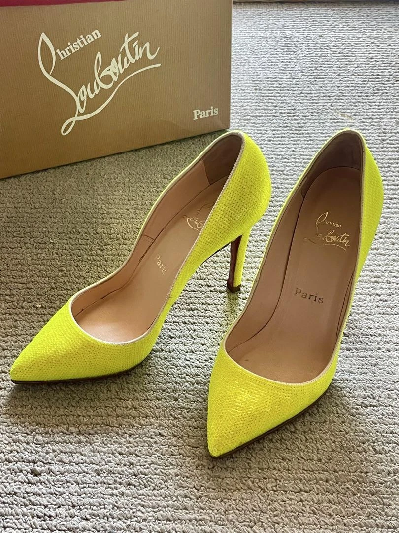 Christian Louboutin Yellow Shoes for Women for sale | eBay