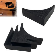 4 Pcs Corner Protector Metal Box Edge Safety Guard Cabinet Furniture Bumpers