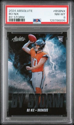 2024 PANINI ABSOLUTE BY STORM #BSBNX BO NIX PSA 8