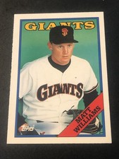 1988 Topps Collector's Edition (Tiffany) Matt Williams #372 Rookie RC