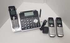 AT&T TL88102 2-line 3 Handset Answering System with Dual Caller ID/Call Waiting