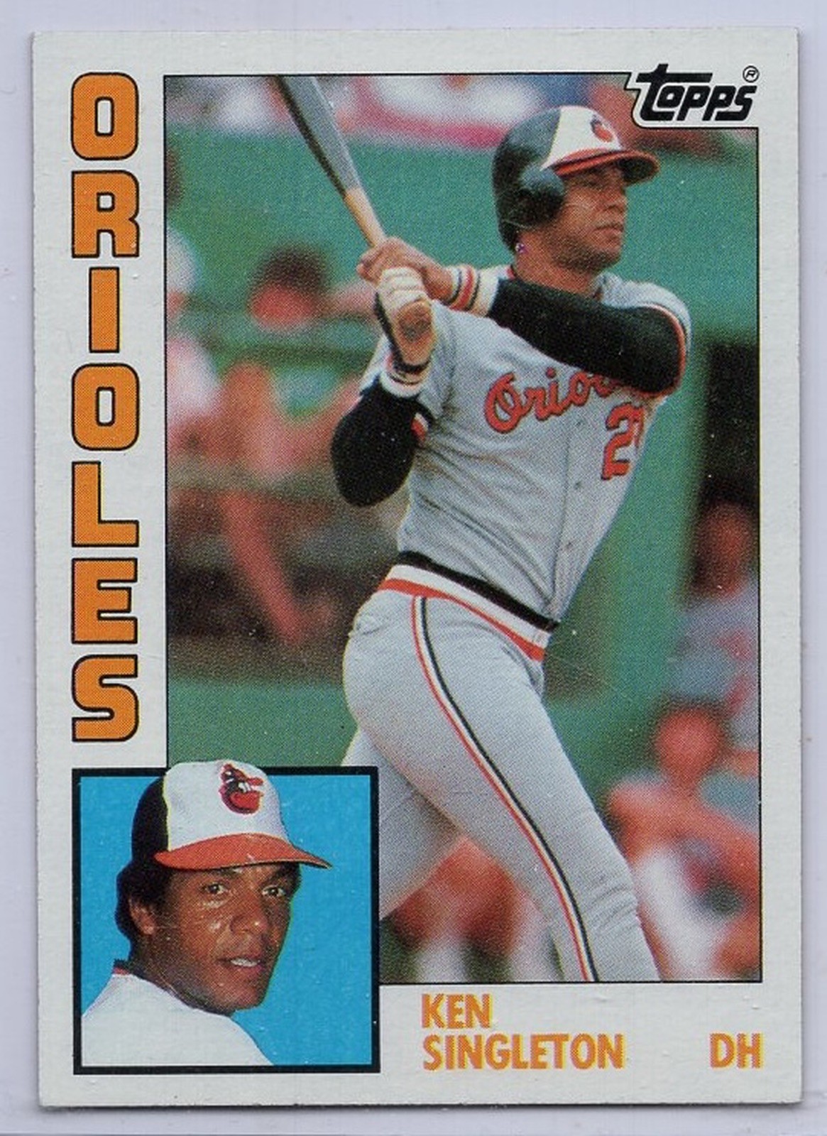 1984 Topps #165 Ken Singleton in EXMT Condition Orioles