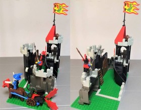LEGO 6082 Majisto Tower 1906 + 6076 Dragon Mountain Castle Minifigures