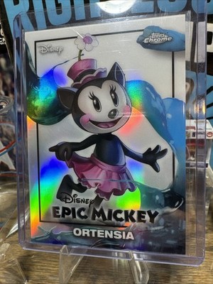 2026 Topps Disney Neon Chrome Epic Mickey #EM-6 Ortensia | eBay