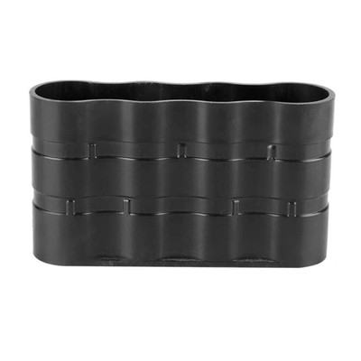 Gute Qualität Kajakgriff Griffe Neu PVC Schwarz Vielseitig 1* Draussen