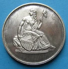 Seated Liberty Silver Round 1 oz .999 silver