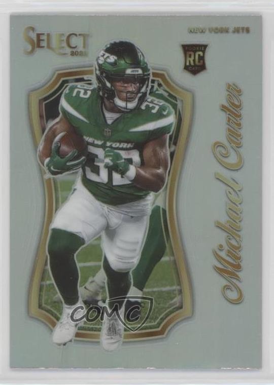 2021 Panini Select Certified Rookies Silver Prizm Michael Carter #SCR-18 0c4o