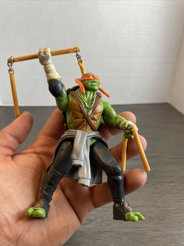 Combat Warrior MICHAELANGELO Teenage Mutant Ninja Turtles compagni di gioco 2014 - Foto 3 di 6