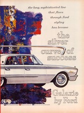 Ford Galaxie 1960 Print Ad 2-page 2-piece 10.5 X 13.5 Each