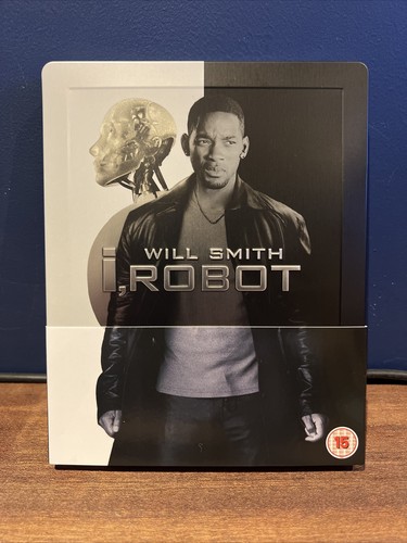 I, Robot Blu-ray Steelbook (Like New) Will Smith 2004 Film. - Zdjęcie 1 z 12