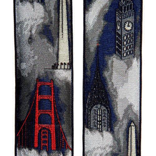 RARE TRAFALGAR SUSPENDERS Limited Edition Braces SEA TO SHINING SEA - Picture 1 of 4