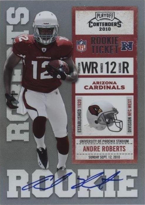 2010 Playoff Contenders Andre Roberts #201 - 1 of 2