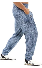OTOMIX Bodybuilding Workout pants BLUE STONE WASH Light Blue Baggy Oldschool Gym