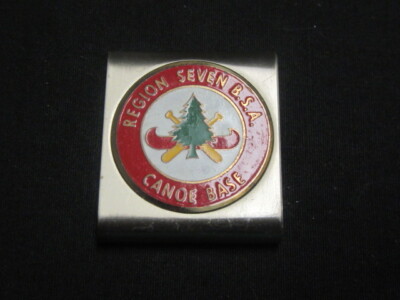 Region 7 Canoe Base Metal Belt Loop      GA1